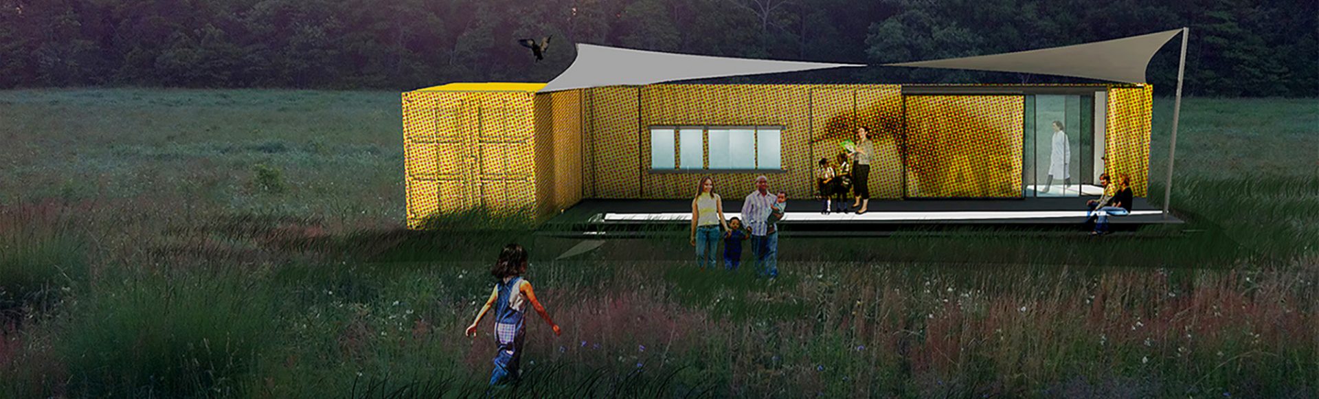 BirdFriendly Glass Lab ennead lab