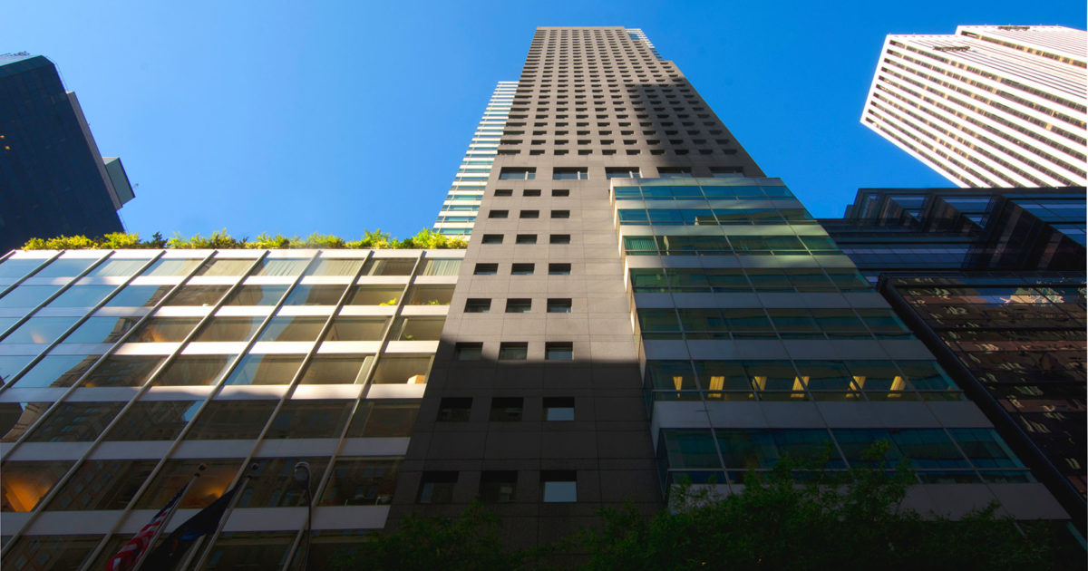 ベルナール・ビュッフェ、「NEW YORK-Park avenue」 The two proposed designs for 350 Park Avenue, New York [OC